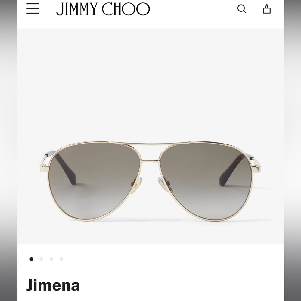 Jimmy Choo shades Jimenas low prescription